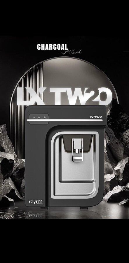LX TWO Glam Edition Purifier — Charcoal Black